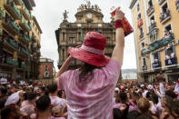 <p>De momento, estas instantáneas son solo el aperitivo de una semana que se presenta muy ilusionante en la ciudad. (Photo by Pablo Blazquez Dominguez/Getty Images)</p> 