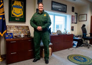 <p>Carla Provost, acting chief of the U.S. Border Patrol, in her office at U.S. Border Patrol Headquarters in Washington, D.C., on March 7, 2018. (Photo: Saul Loeb/AFP/Getty Images) </p>