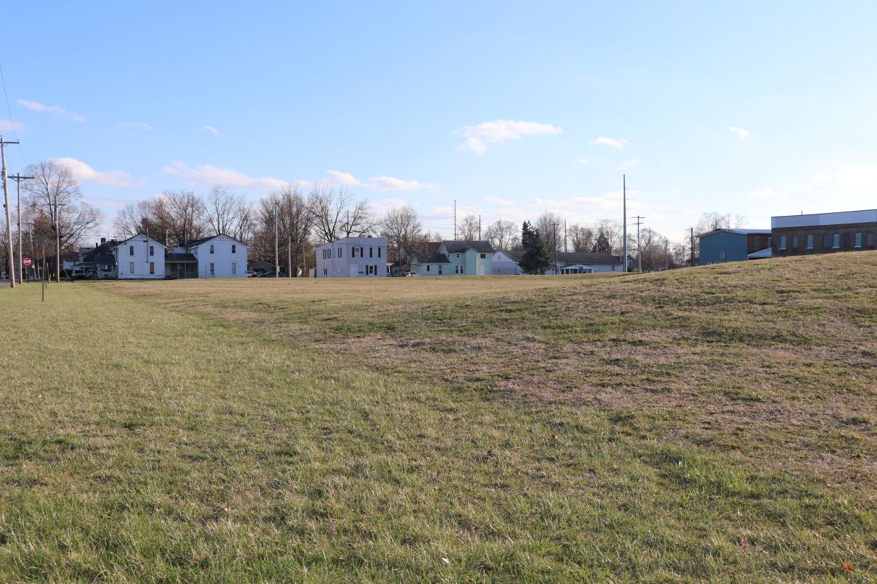 The former Paramount property in Sturgis is pictured Wednesday. Spire Development is looking to build affordable housing on the site, but was not among the projects approved for funding assistance from the state to proceed.