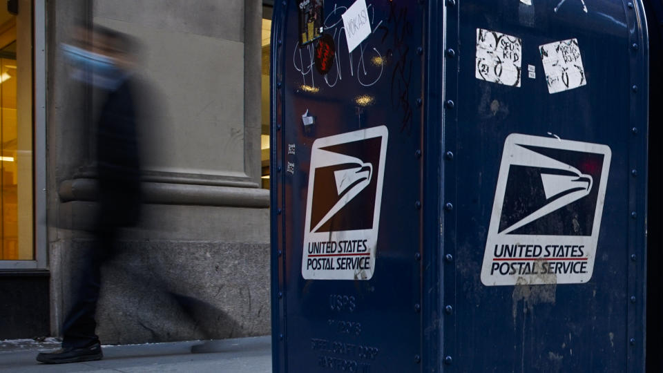 USPS letterbox. Source: Getty Images