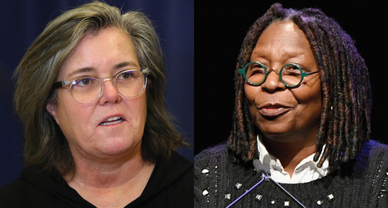 Rosie O’Donnell and Whoopi Goldberg (Photo: Getty Images)