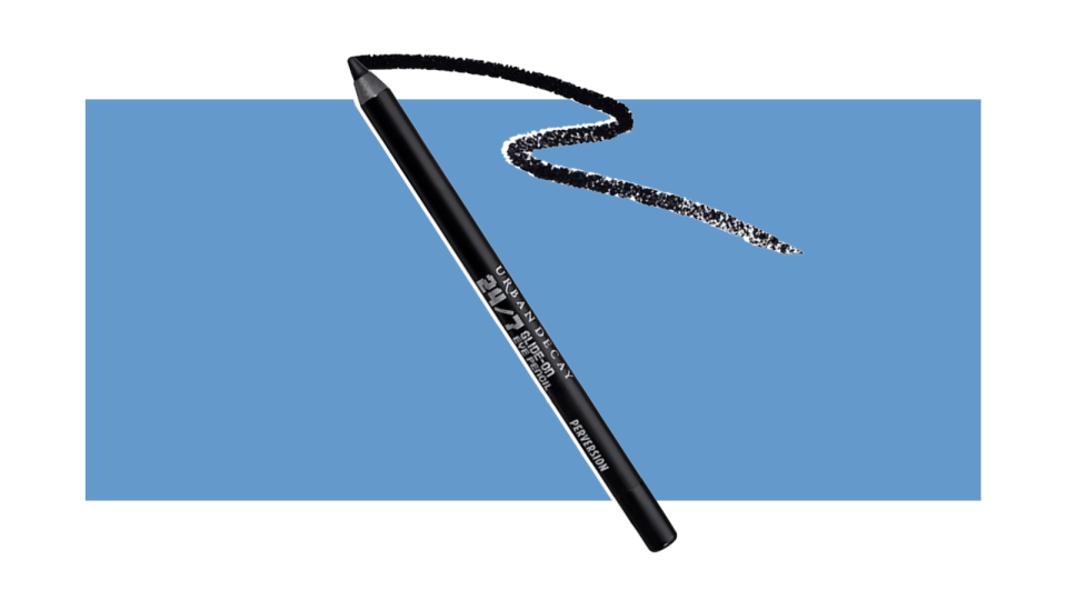 Add color and drama to the eyes with the Urban Decay 24/7 Glide-On Waterproof Eyeliner Pencil.