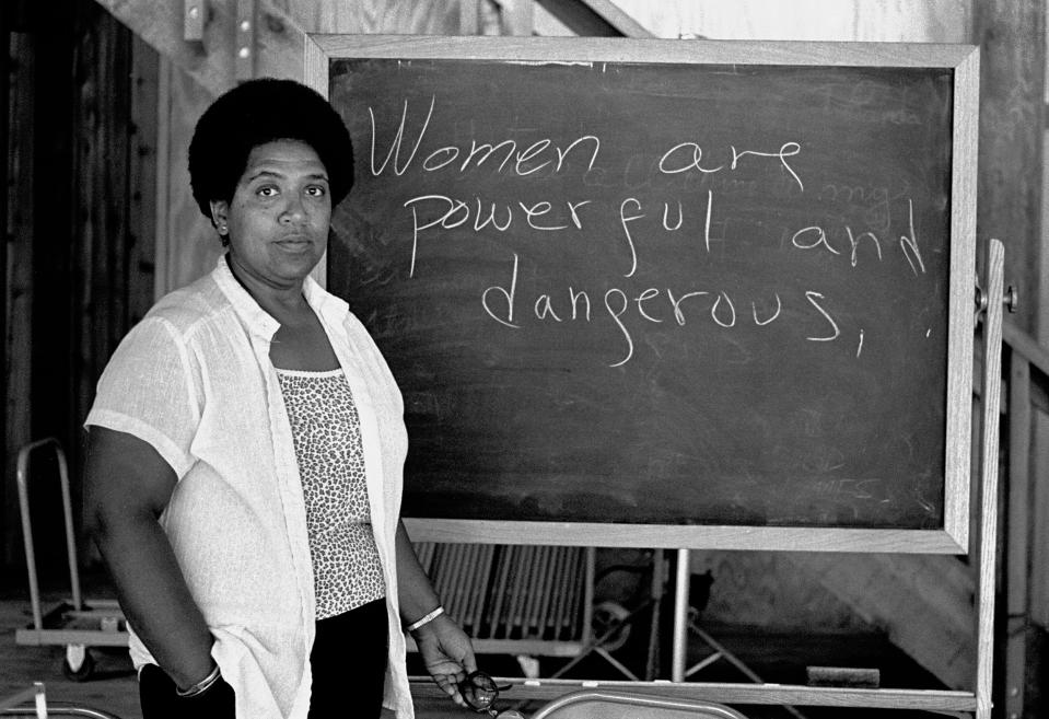 Image: Caribbean-American writer, poet and activist Audre Lorde (Robert Alexander / Getty Images)