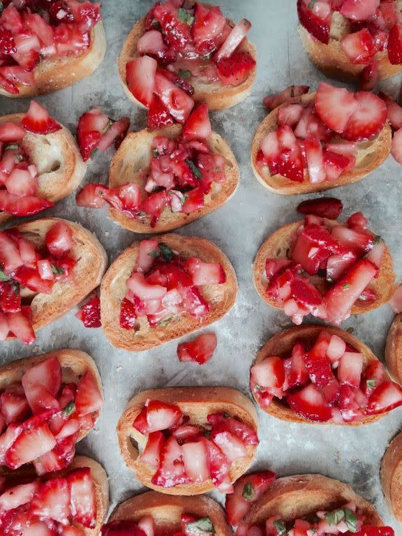 Strawberry Bruschetta