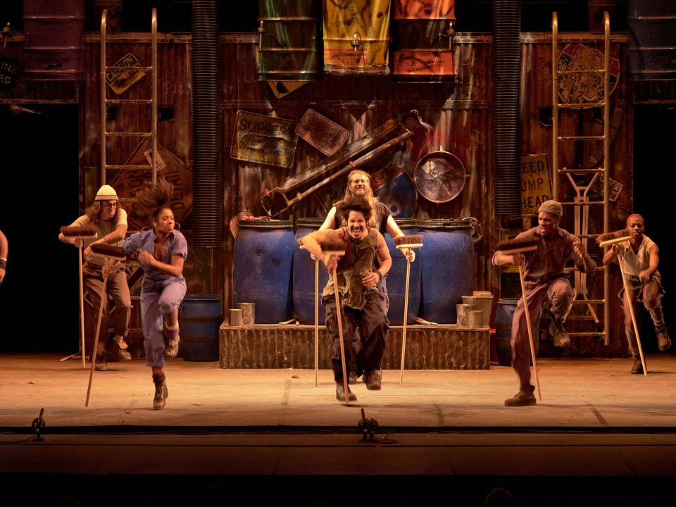 "Stomp" returns to the Des Moines Civic Center during the new season.