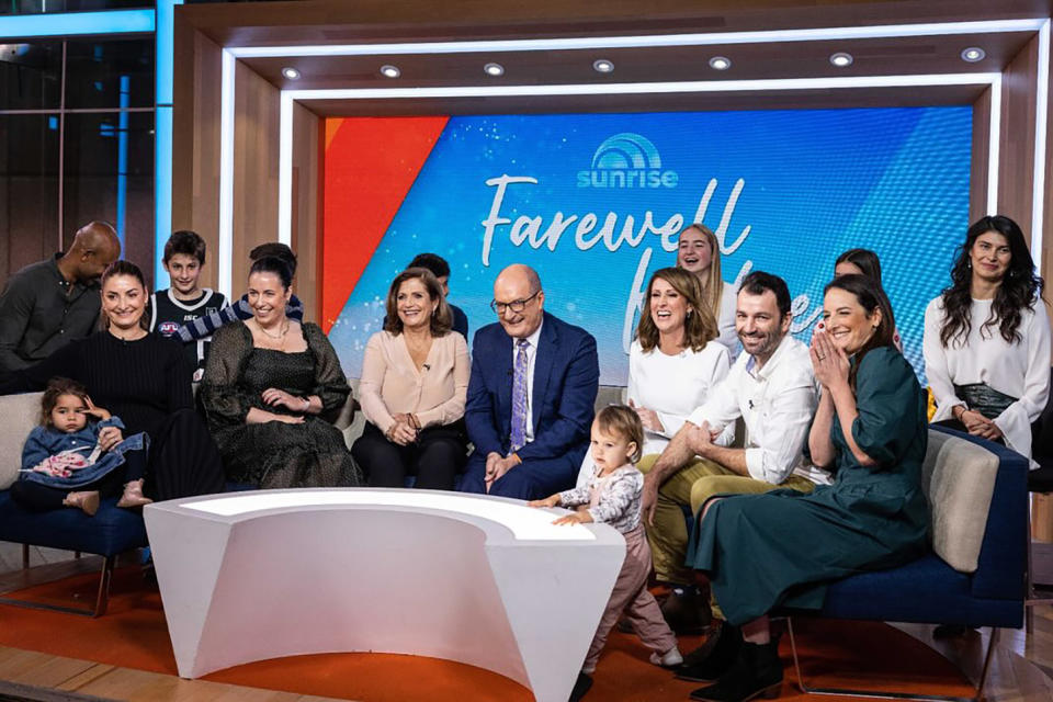 Kochie's last day on Sunrise