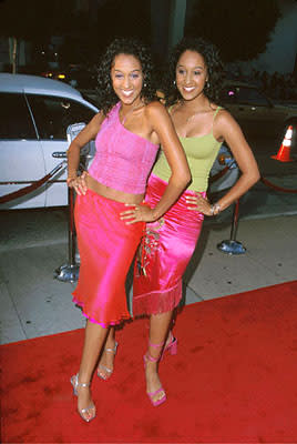 Tia Mowry and Tamera Mowry at the L.A. Cinerama Dome premiere of 20th Century Fox's Big Momma's House