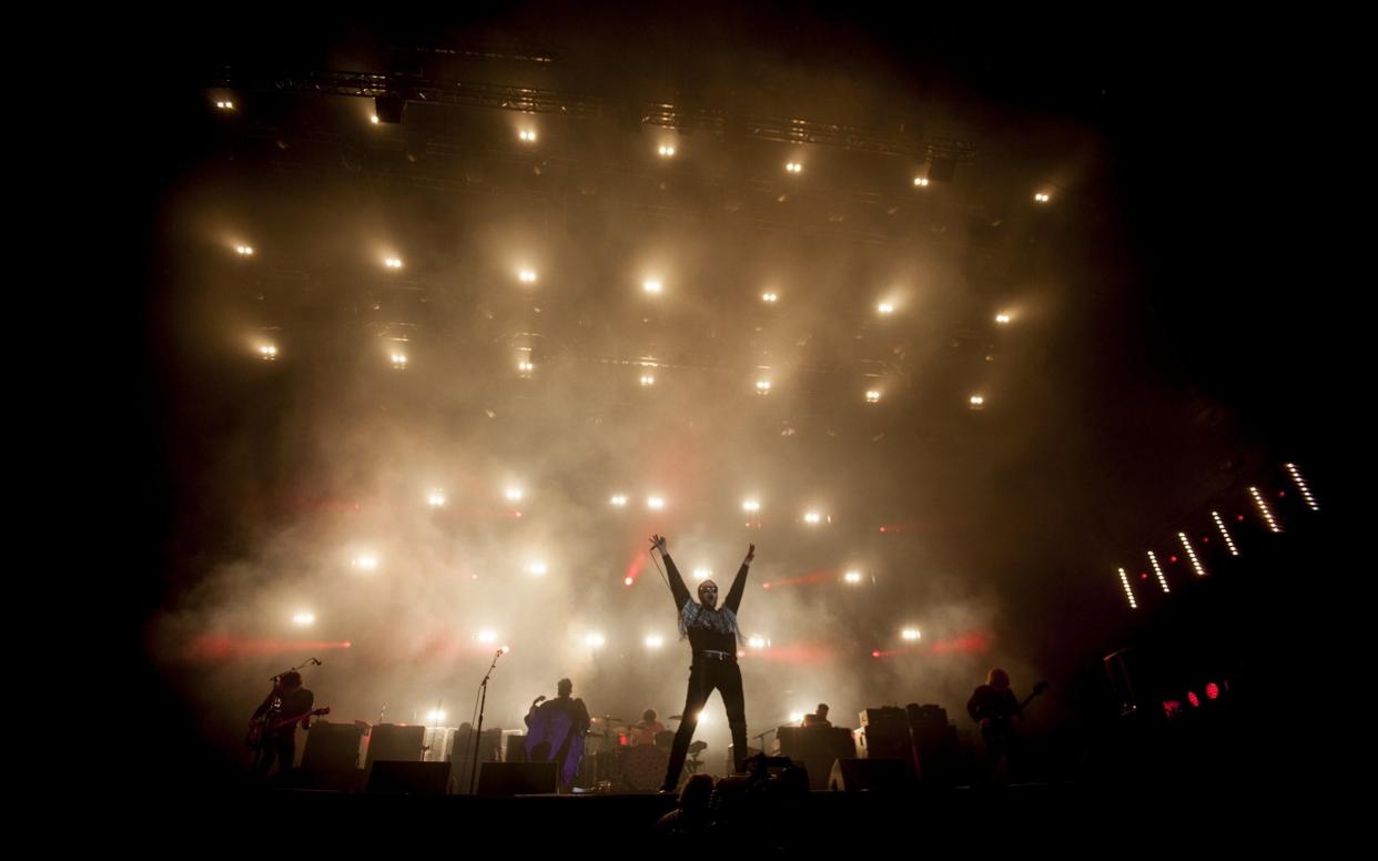 Kasabian performing at the Isle of Wight Festival in 2018 - Wireimage