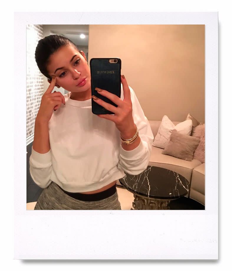 Kylie Jenner Sorprende ver a Kylie Jenner, una de las más fieles seguidoras del 'contouring’, sin maquillaje. Así se ha mostrado ella en Instagram ante sus más de 40 millones de seguidores.