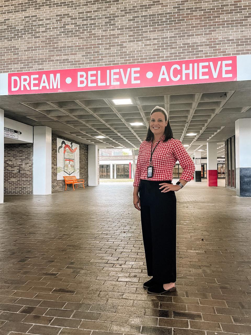 “I went to a high school that was practically new because it was in an area that grew so quickly, so the tradition here is so amazing and it needs to be celebrated for sure,” said new Central High School principal Danielle Rutig. Fountain City, July 19, 2023.