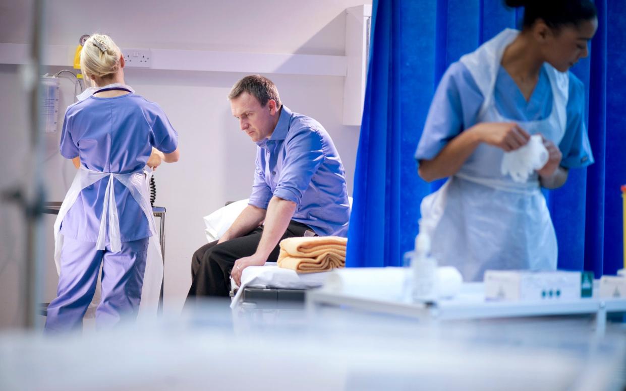 The money for the NHS in the Budget will help to tackle record waiting lists following the Covid pandemic - iStockphoto