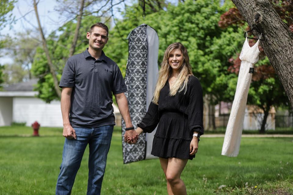 Amanda Kertesz and her fiance, Connor Dresser,  aren't seeing financial relief from some vendors after their wedding plans were upended.