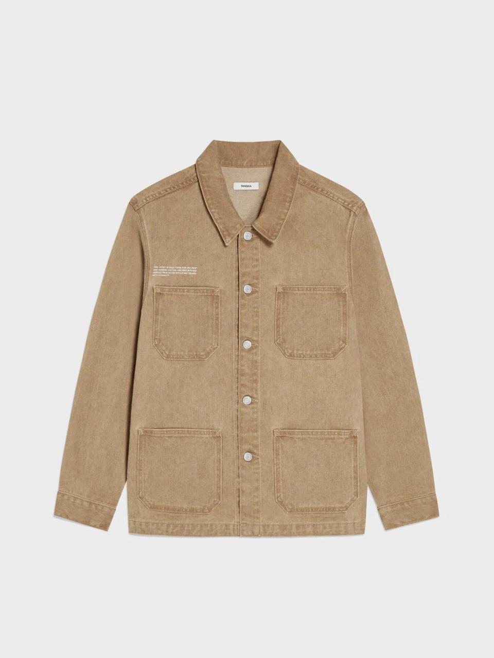 Pangaia Hemp Denim Workwear Jacket