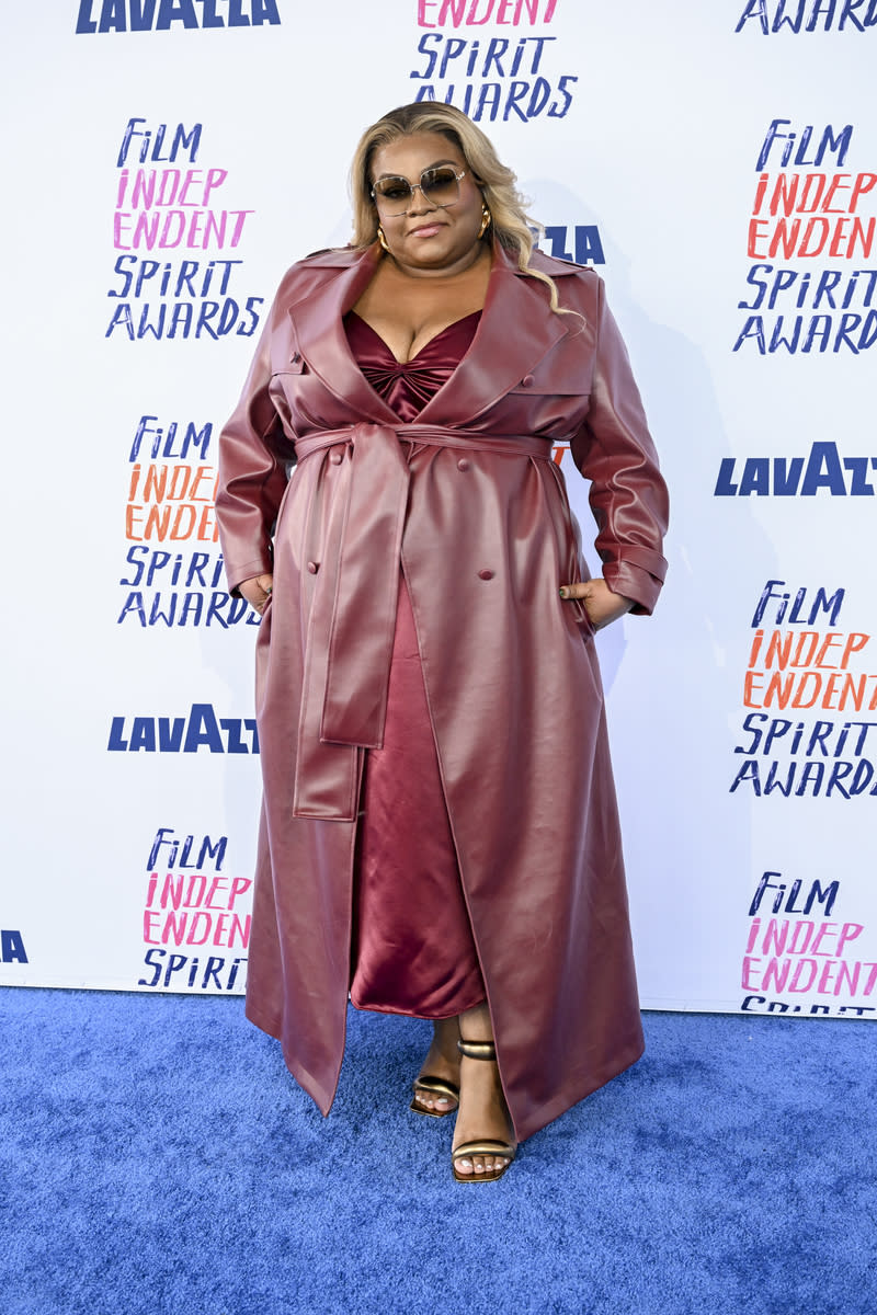 Da'Vine Joy Randolph at the 2024 Film Independent Spirit Awards held at the Santa Monica Pier on February 25, 2024 in Santa Monica, California.