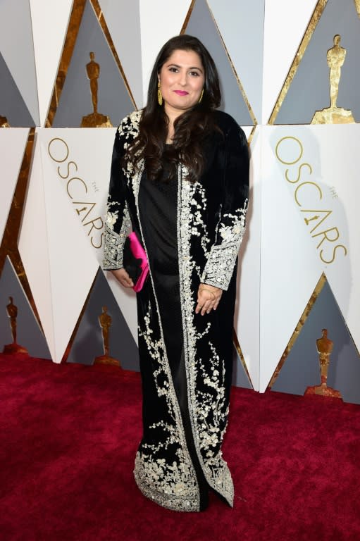 Filmmaker Sharmeen Obaid-Chinoy attends the 88th Annual Academy Awards, at Hollywood & Highland Center, on February 28, 2016