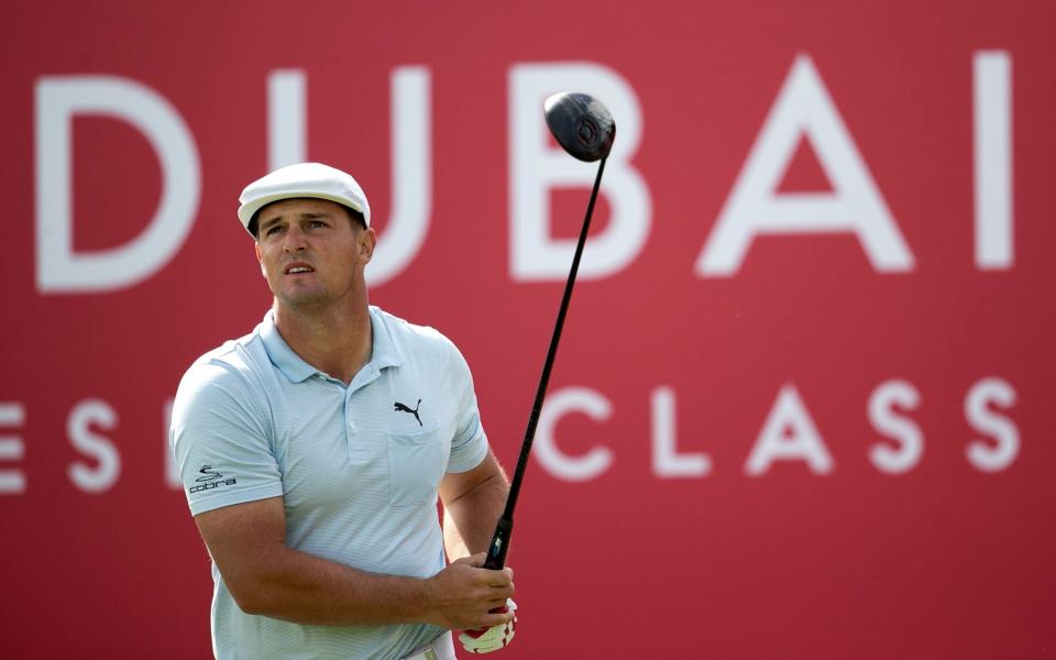 Bryson DeChambeau's pace of play is fiercely scrutinised - AP