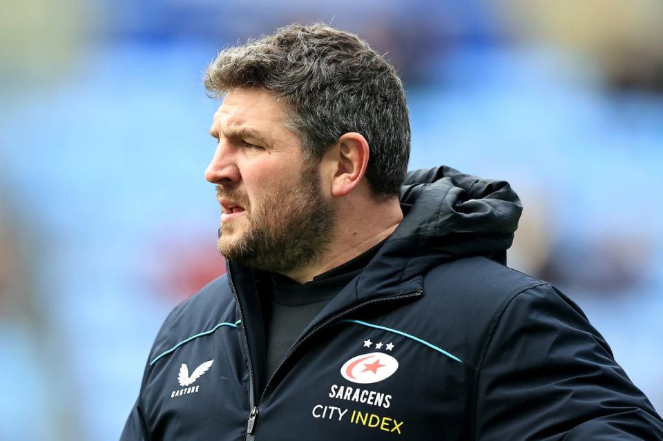 Target: England want Saracens’ Ian Peel to become their new long-term scrum coach (Getty Images)