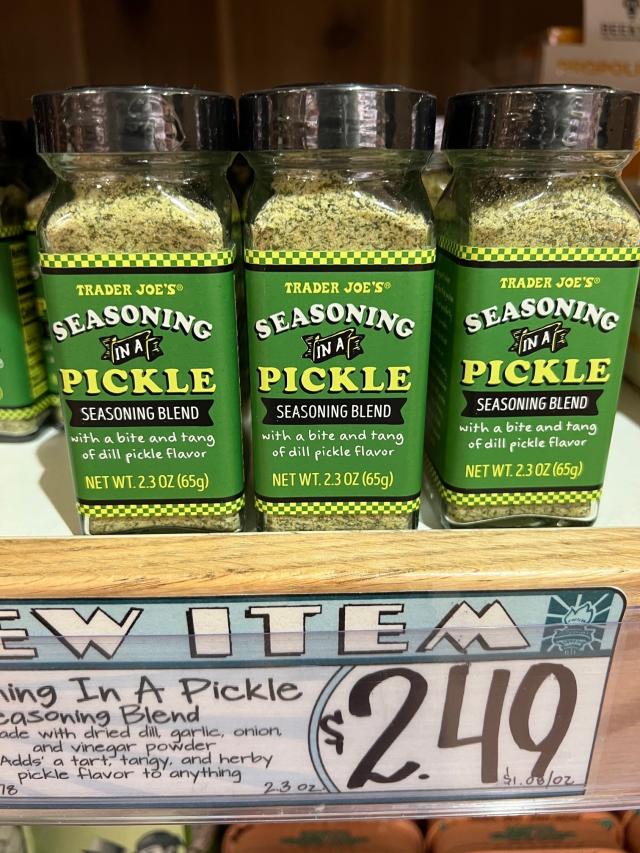 Trader Joe's New Seasoning Was Made With Pickle Lovers In Mind