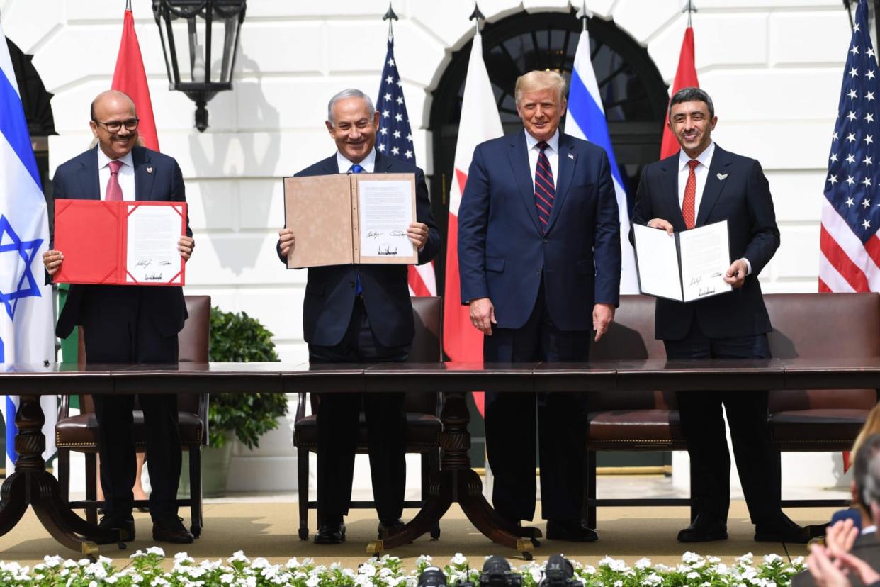 Image: Abraham Accords signing (Saul Loeb / AFP - Getty Images)