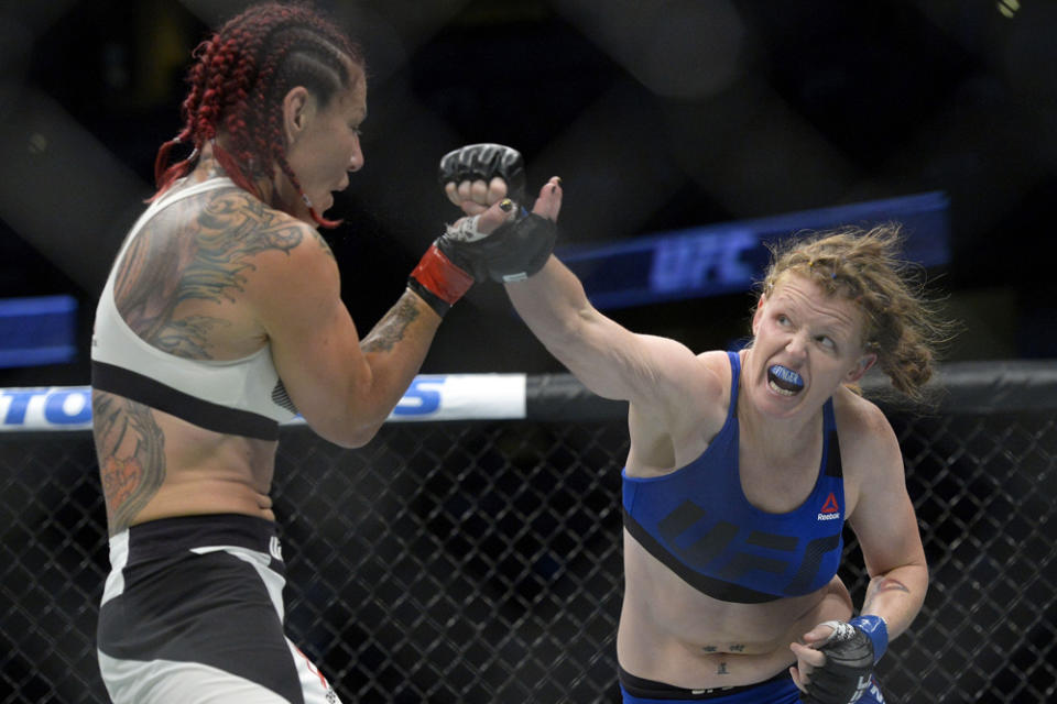 Tonya Evinger vs. Cris Cyborg, UFC 214