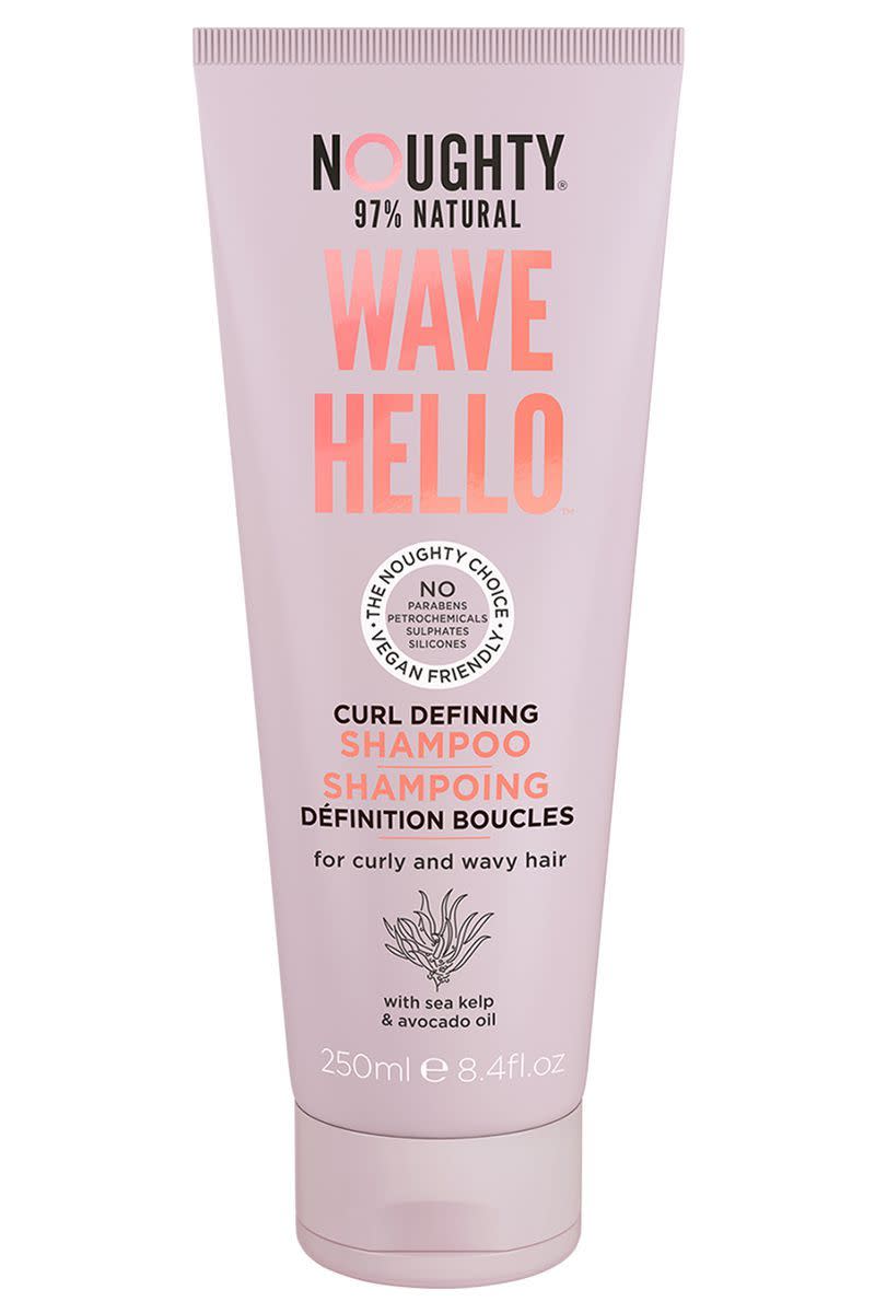 7) Noughty Wave Hello Curl Defining Shampoo