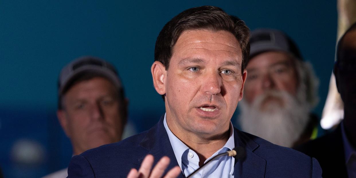 Florida Gov. Ron DeSantis. (Joe Raedle/Getty Images)