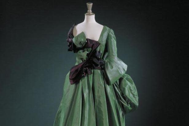 Watteau evening dress: From the 1996 Les Femmes collection (Vivienne Westwood)