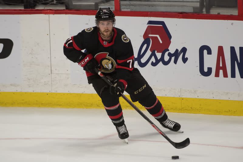 NHL: Calgary Flames at Ottawa Senators