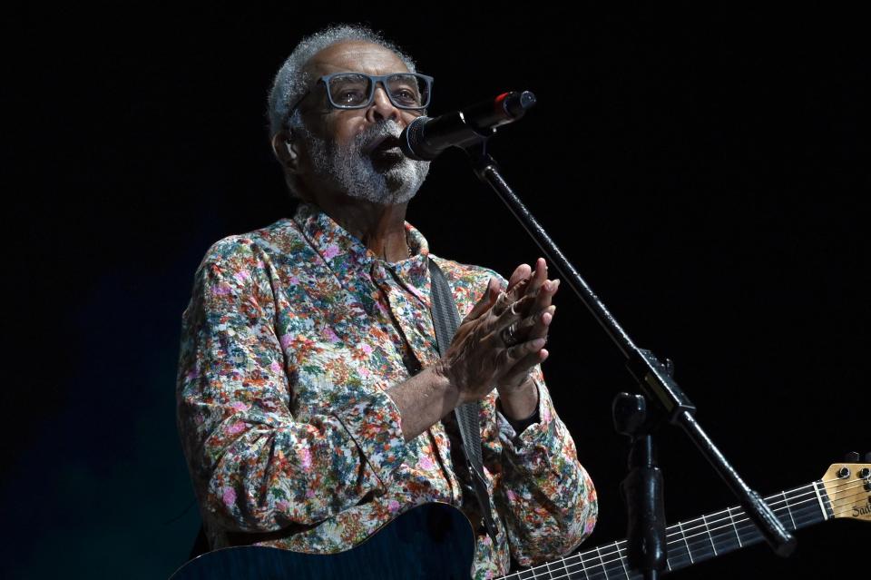 Gilberto Gil em show no Rock in Rio 2022