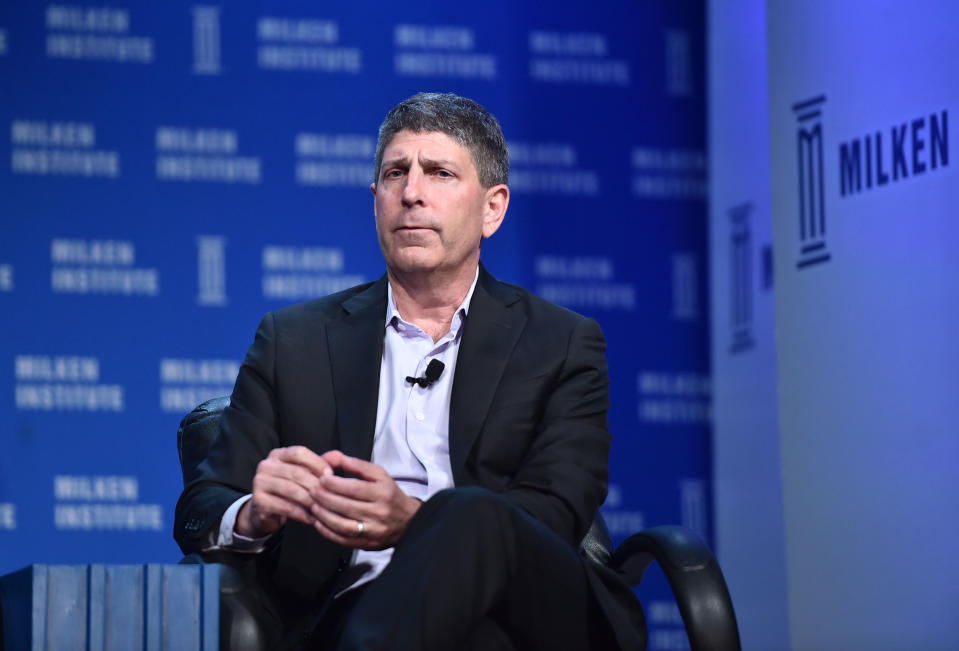 Jeff Shell speaks onstage at the 2016 Milken Institute Global Conference on May 04, 2016. (Photo by Alberto E. Rodriguez/Getty Images)