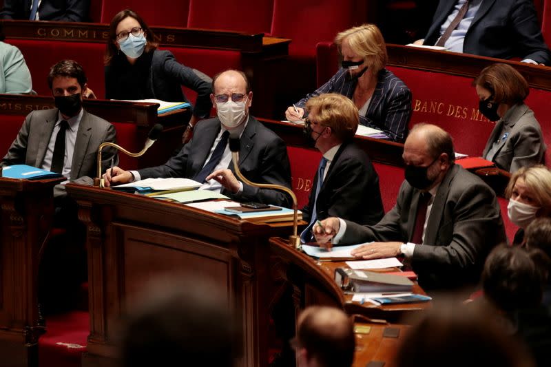 The questions to the government session at the National Assembly in Paris