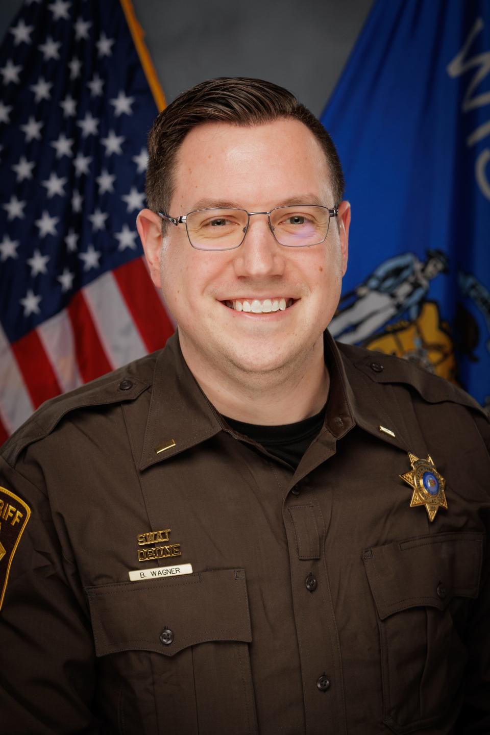 Fond du Lac County Sheriff's Office's Brennan Wagner, second in command in the communications division.