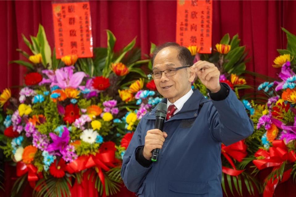 現任立法院長游錫堃(圖)遭媒體人周玉蔻追問，若沒選上立法院長是否會請辭不分區，郭正亮指出，周玉蔻非常支持王義川，若游錫堃請辭，及不分區一名立委入閣，王義川就會遞補進入國會。（示意圖／立法院提供）