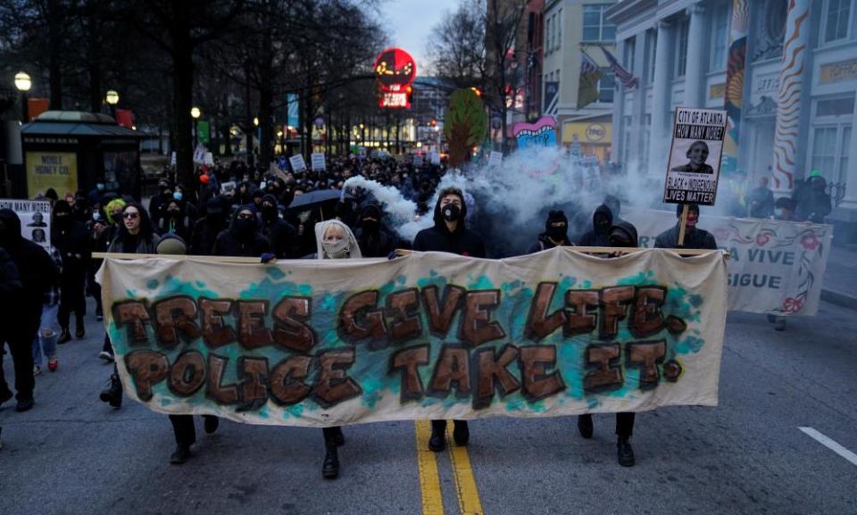 <span>Photograph: Cheney Orr/Reuters</span>