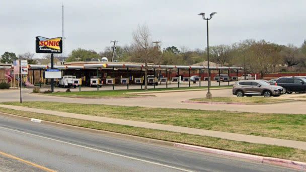 PHOTO: A Sonic Drive-In is shown in Keene, Texas. (Google Maps Street View)