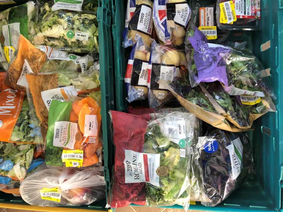 Keith gives surplus food away to the community for free (Collect/PA Real Life).
