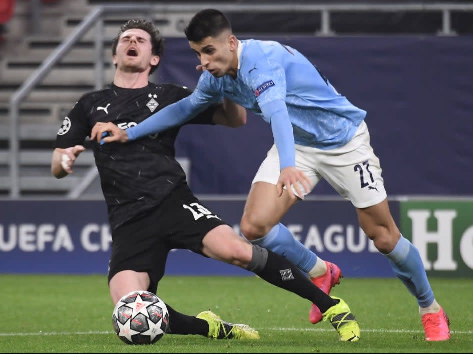 Joao Cancelo in actionAFP via Getty Images