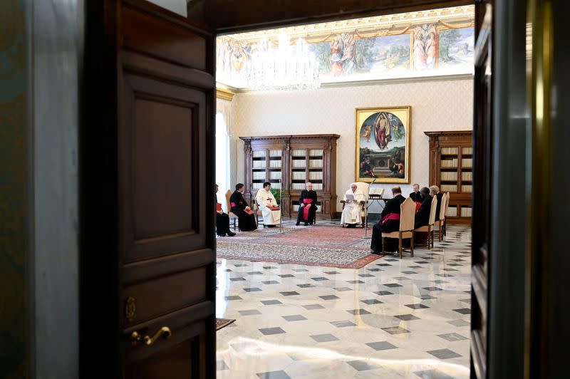 Pope Francis holds weekly general audience