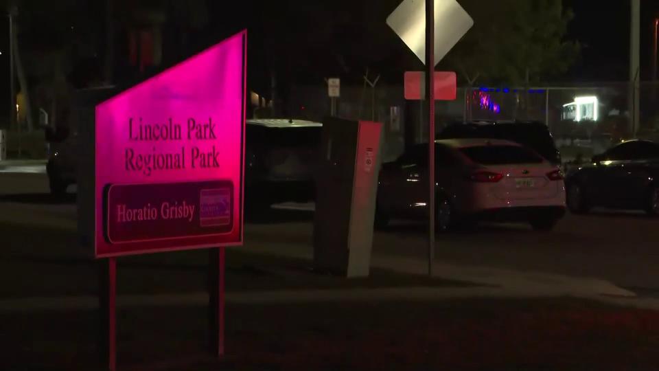 Police in Fort Pierce, Florida, said eight people were injured, one critically, in a shooting that took place at a car show in a city park on Monday.  (Affiliate WPTV)