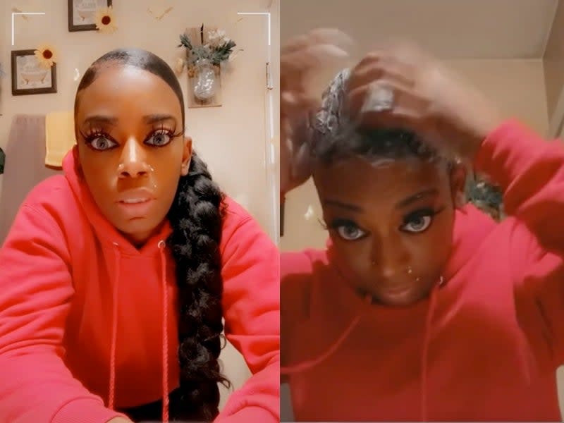 Gorilla Glue apologises after woman uses spray adhesive on hair  (TikTok / Tessica Brown)