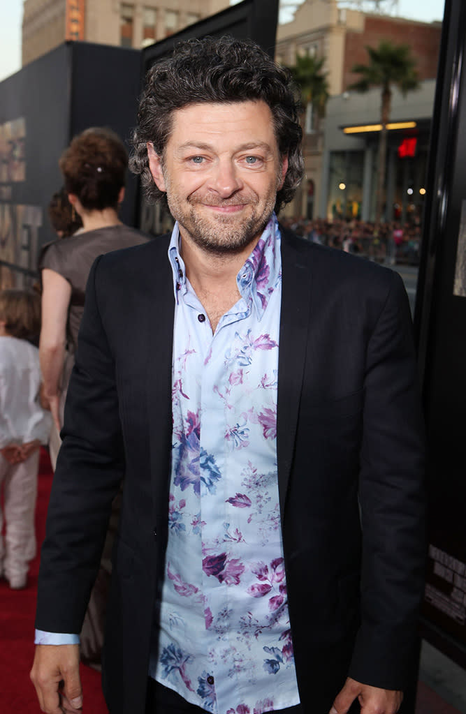 Rise of the Planet of the Apes 2011 LA Premiere Andy Serkis