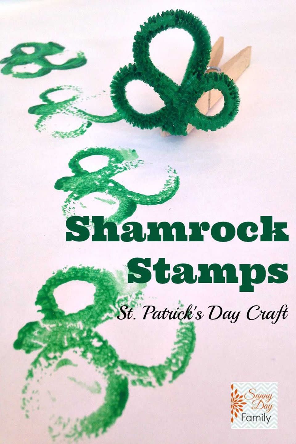 44) Shamrock Stamps