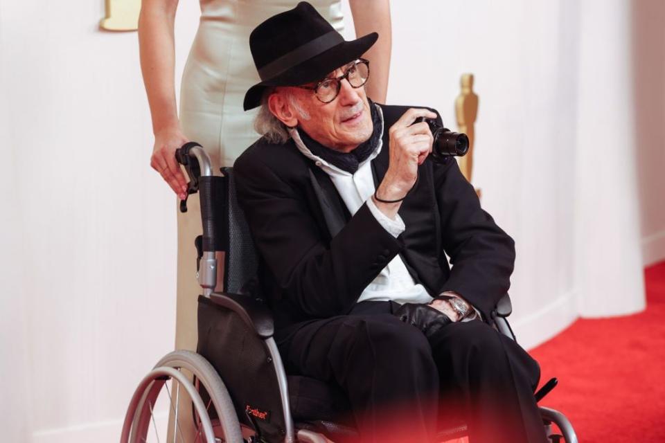 Edward Lachman arrives for the 96th Academy Awards.