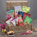 <p><strong>GourmetGiftBaskets.com</strong></p><p>gourmetgiftbaskets.com</p><p><strong>$74.99</strong></p><p>This basket is perfect for the gluten-free friend or family member in your life. They'll love being able to indulge in all of their favorite treats, like chocolate chip cookies, trail mix, jerky, and more.</p>