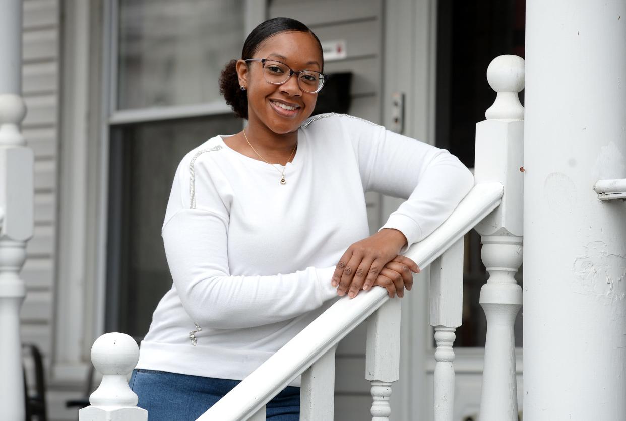 Chatiqua Keyes-Carr purchased her house in the city of Erie after working through a financial literacy program provided by the Erie Housing Authority and Eagle's Nest Leadership Corp.