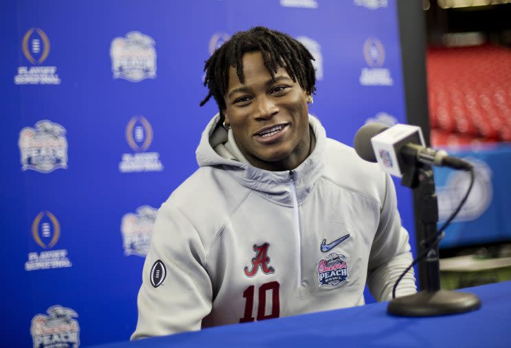 Reuben Foster fell in the draft because of off-field incidents and an injured shoulder. (AP)