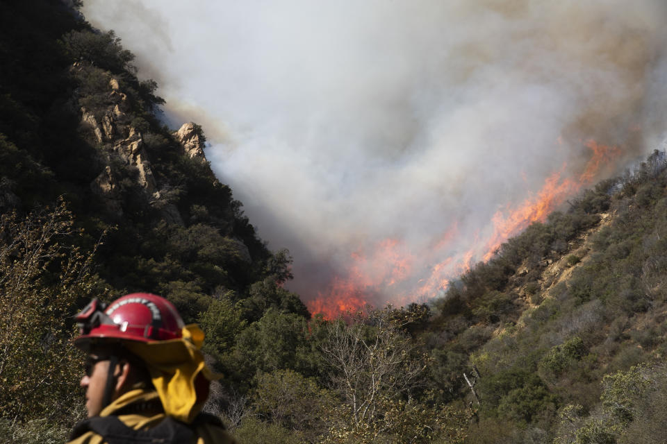 The Los Angeles Chargers donated $250,000 to the American Red Cross this week to help aid relief efforts in Southern California after massive wildfires hit the area this month. (AP)