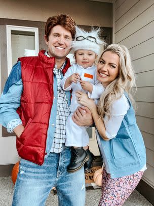 Marty McFly, Doc Brown and Jennifer Parker from 