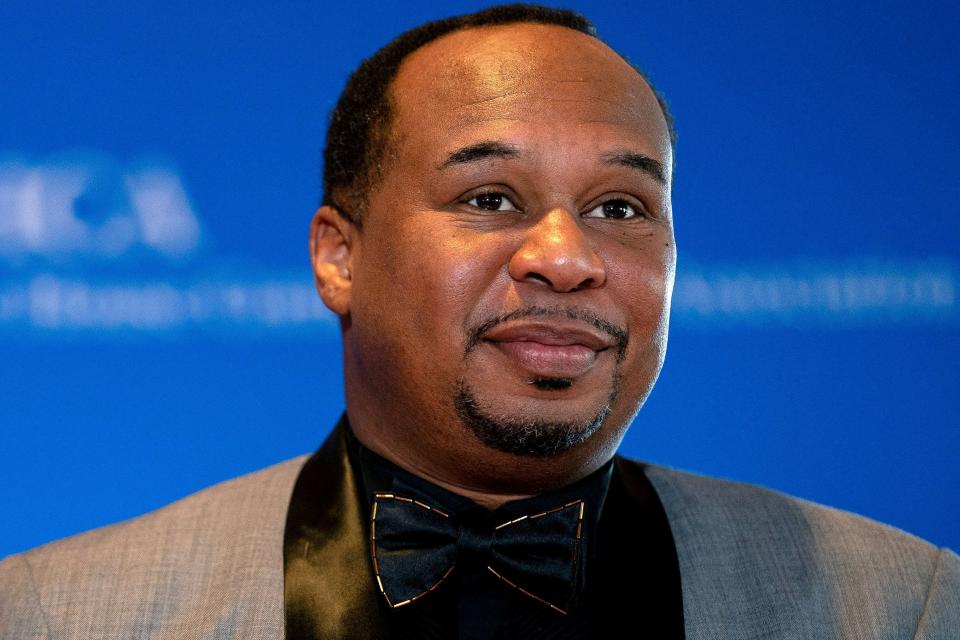 "Daily Show" correspondent Roy Wood Jr. arrives for the White House Correspondents' Association gala at the Washington Hilton Hotel on April 30, 2022.