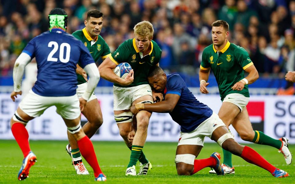 Starting Springboks open-side flanker Pieter-Steph du Toit was instrumental in South Africa's 2019 World Cup win